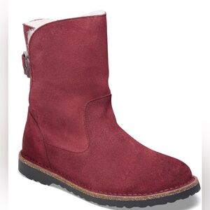 NIB Birkenstock Women’s Uppsala Shearling Boot Zinfandel 38